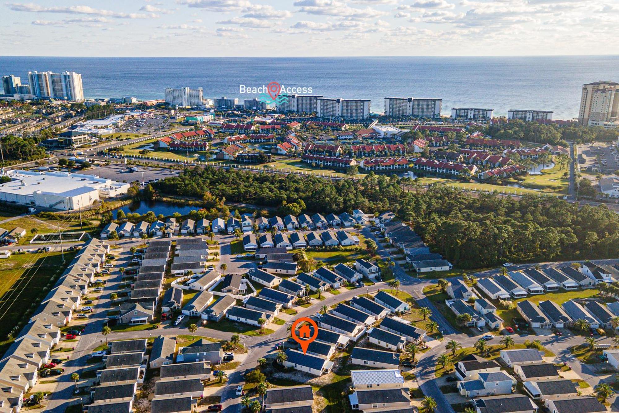 Palm Cove Vacation Home- One Level, Community Pool, Pet Friendly Panama City Beach Dış mekan fotoğraf